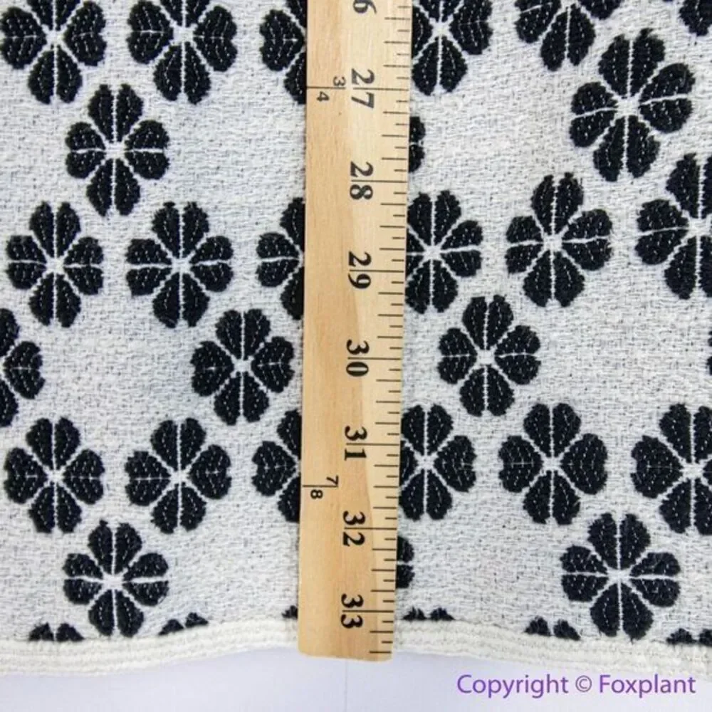 Kate Spade New‎ York Rent The Runway Pre-Loved Spade Tweed flora print Dress, 4